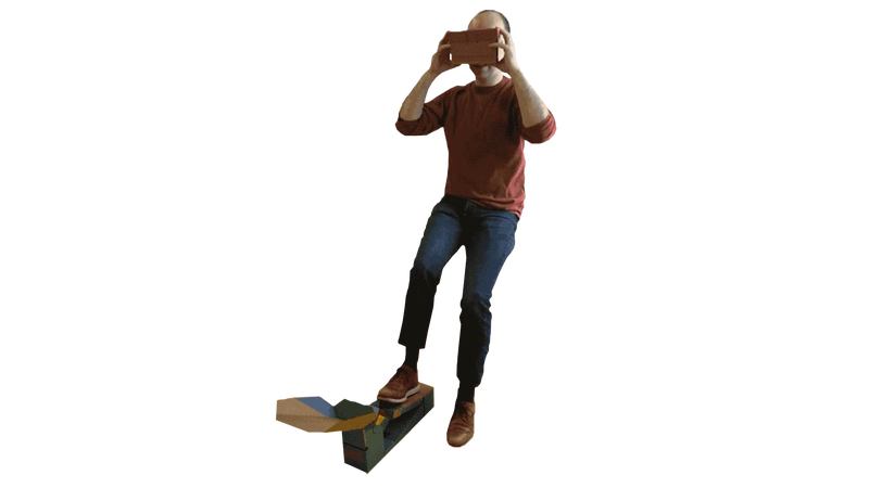 Illustration for article titled 'Shop Contest: Playing Labo VR Everywhere